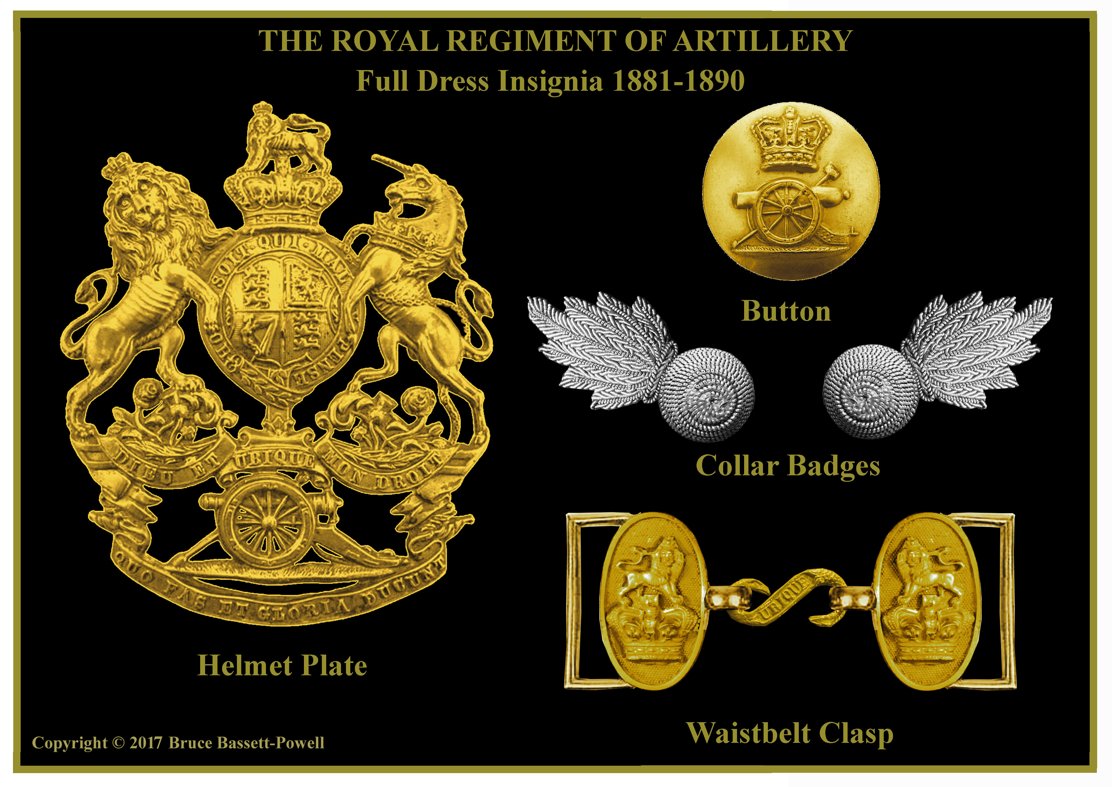 THE QUEEN'S REGIMENT B1.3534 Royale Military Car Bar Badge 