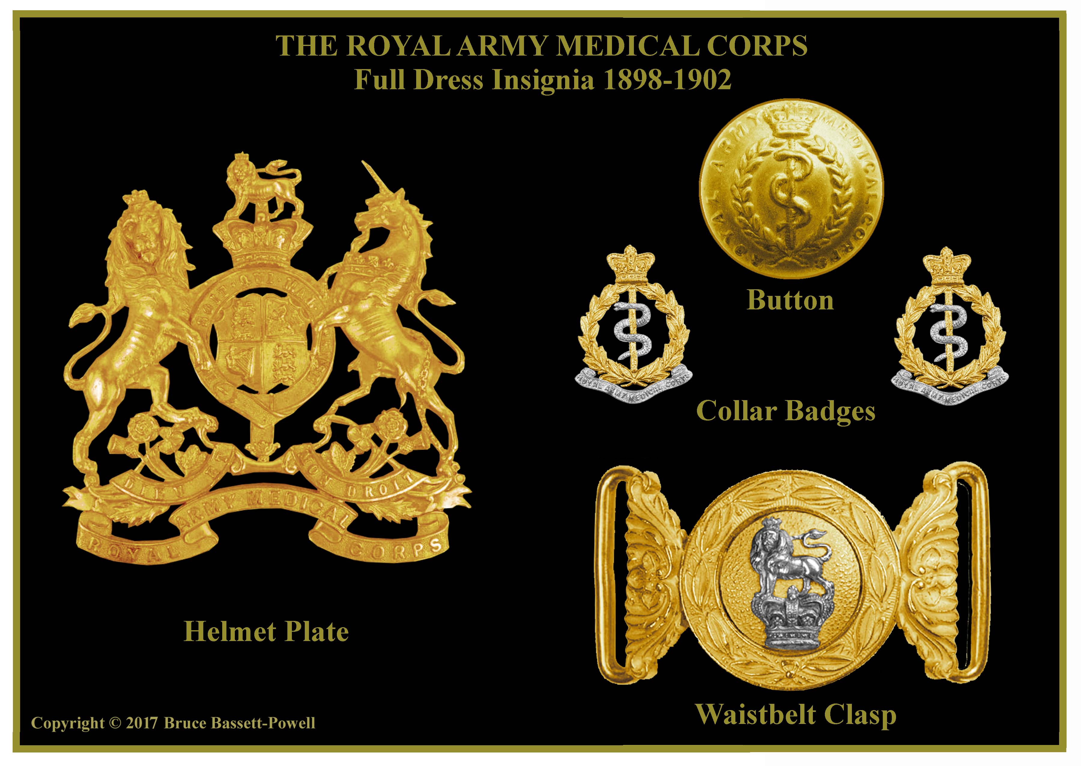 Indian staff corps insignia and other items